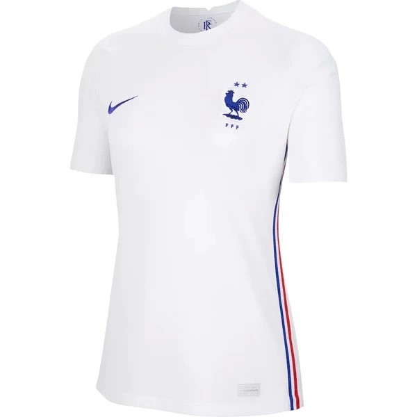 Camiseta Francia Segunda Equipación Mujer 2020 Blanco